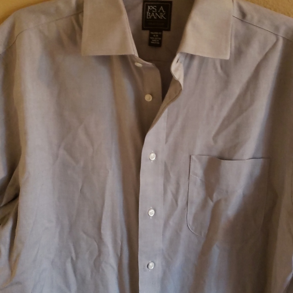 Mens soft gray button down shirt